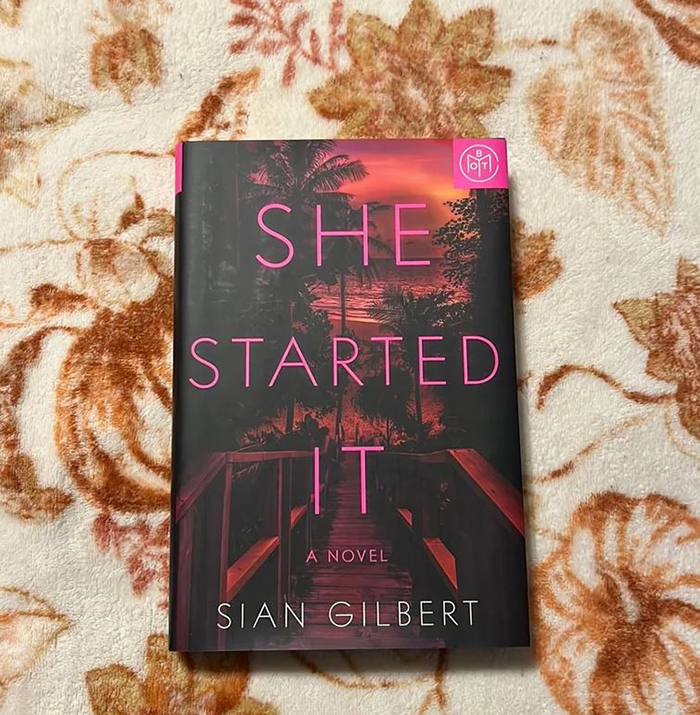 Book Review She Started It By Sian Gilbert